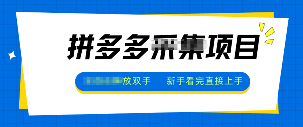 拼多多电商采集，一小时50+，操作简单，零投资|HOOK协议网