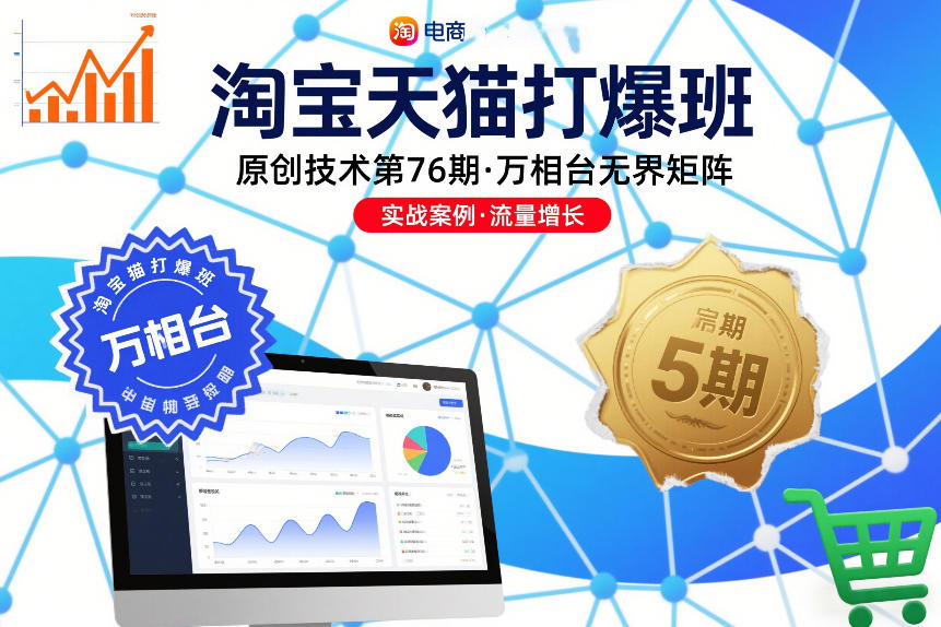 淘宝天猫打爆班原创技术第76期，万相台无界矩阵|HOOK协议网