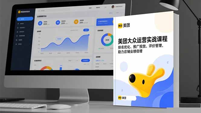 美团大众运营实战课程，排名优化、推广投放、评价管理，助力店铺业绩倍增|HOOK协议网