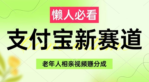 支付宝新赛道，利用老年人相亲视频，挣分成收益，轻松月入过W，操作简单|HOOK协议网