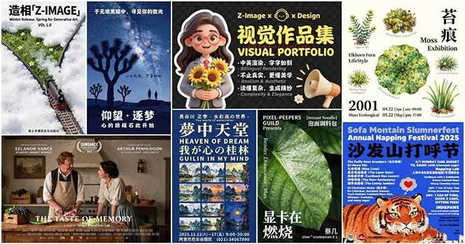 图片[3]|Z-Image – 逼真照片级文生图神器 WebUI+ComfyUI工作流 一键整合包|HOOK协议网