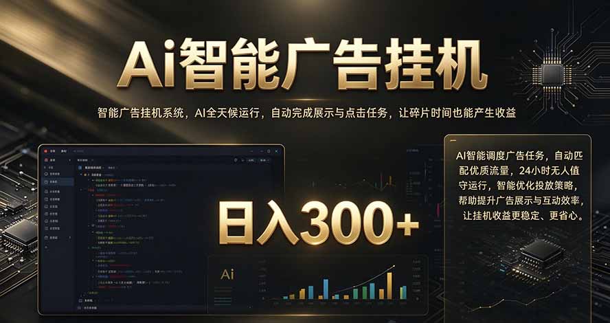 闲置设备别闲置，AI 广告自动化任务，看懂少走弯路|一人科技OPC聚合软件