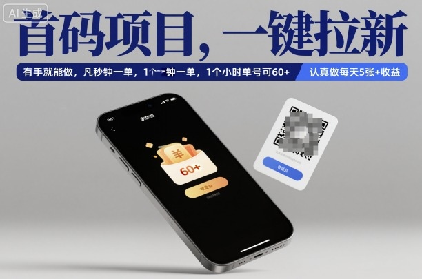 首码项目，一键拉新，有手就能做，几秒钟一单，1个小时单号可60+，认真做每天5张+收益【揭秘】|HOOK协议网