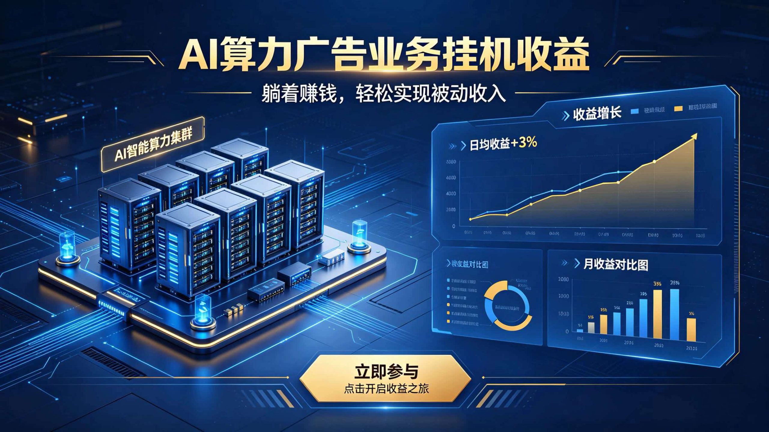 AI算力广告业务｜AI时代个人或工作室新赛道|一人科技OPC聚合软件