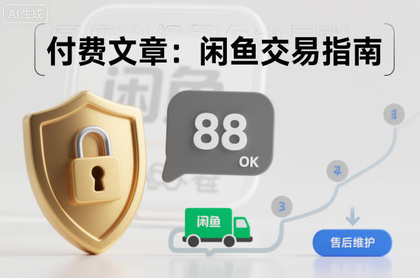 付费文章：闲鱼交易指南，怎么才能降低被坑被马扁的概率|HOOK协议网