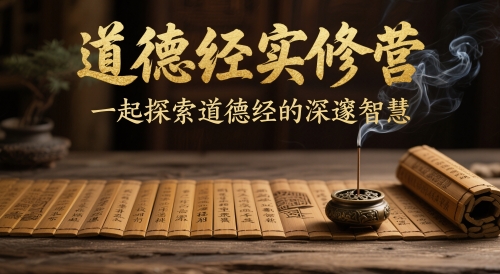 道德经实修营，一起探索道德经的深邃智慧|HOOK协议网