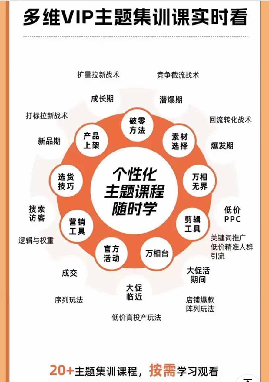 2026淘天开单秘籍PRO实战陪跑课程：全套落地运营玩法，一站式解决淘宝流量低、不出单难题(更新260823|一人科技OPC聚合软件