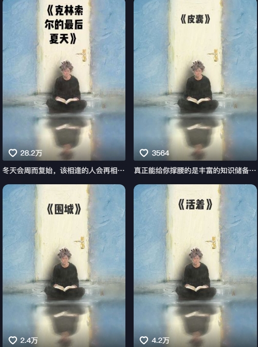 AI制作爆款书单，抖音42粉丝博主书单号制作拆解，单条视频28W赞|HOOK协议网