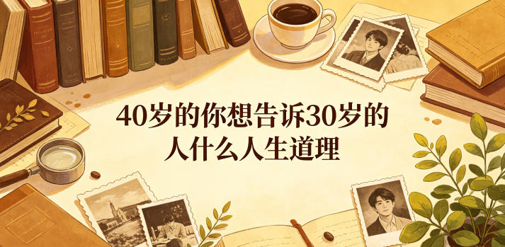 公众号付费文章：40岁的你想告诉30岁的人什么人生道理？|一人科技公司导航