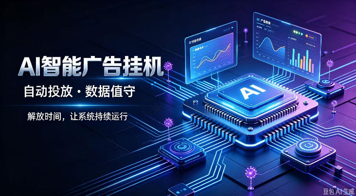 AI智能广告挂G｜全自动广告任务运营项目拆解，解放时间解放双手，让系统持续运行【揭秘】|一人科技OPC聚合软件