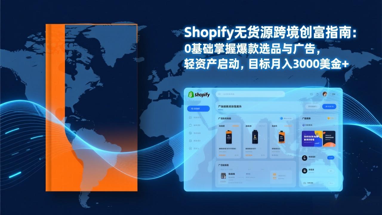 Shopify爆款打法实战：从选品到广告投放，复制爆款模型，驱动独立站月销售额破万刀|HOOK协议网