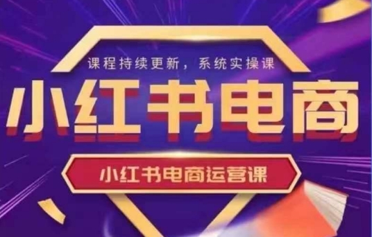 小红书电商运营实操课，​新手从0~1落地实操|HOOK协议网