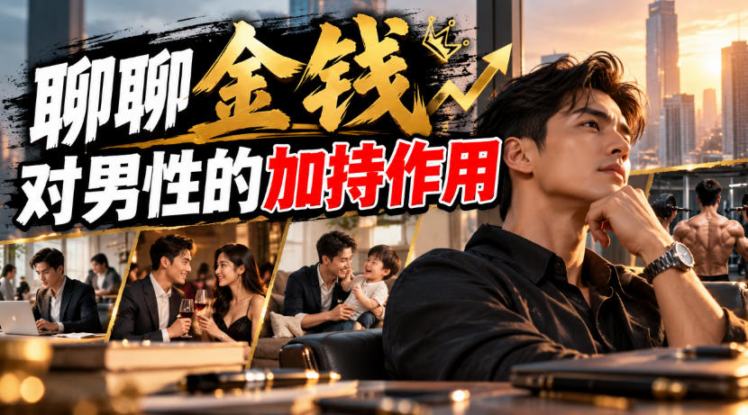 某公众号付费文章：聊聊金钱对男性的加持作用|一人科技OPC聚合软件