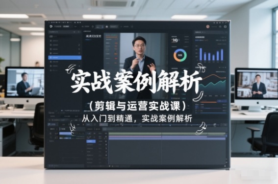 剪辑与运营实战课，从入门到精通，实战案例解析(更新2026)|HOOK协议网