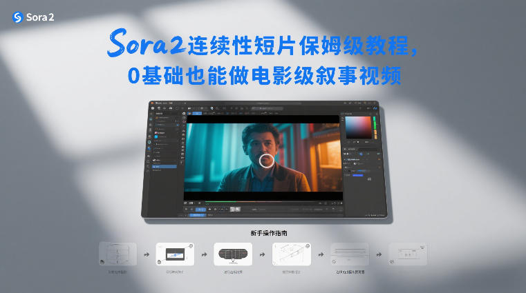 Sora2连续性短片保姆级教程，0基础也能做电影级叙事视频|HOOK协议网