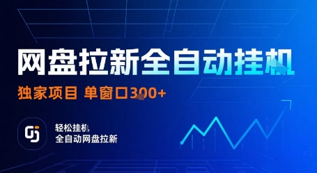 网盘拉新全自动挂G，独家项目，全自动运行完成拉新做任务，单窗口3张+【揭秘】|HOOK协议网
