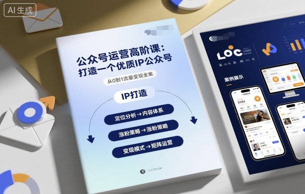 公众号运营高阶课，打造一个优质IP公众号|HOOK协议网
