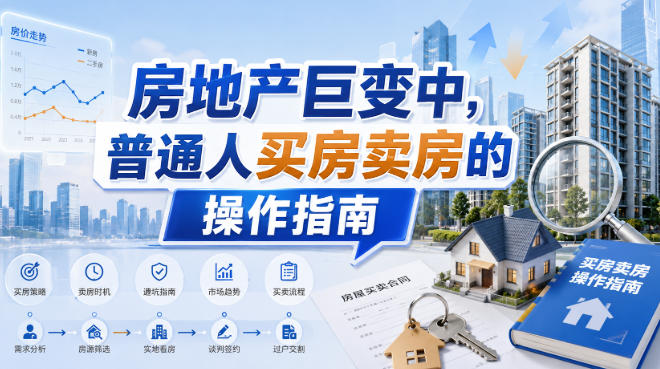 付费文章：房地产巨变中，普通人买房卖房的操作指南【上篇+下篇】|一人科技OPC聚合软件