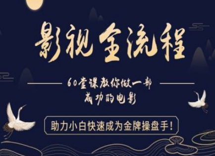 【影视全流程】教你做一部成功的电影，助力小白快速成为金牌操盘手|HOOK协议网