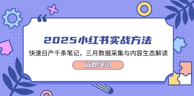2025小红书实战方法，快速日产千条笔记，三月数据采集与内容生态解读|HOOK协议网