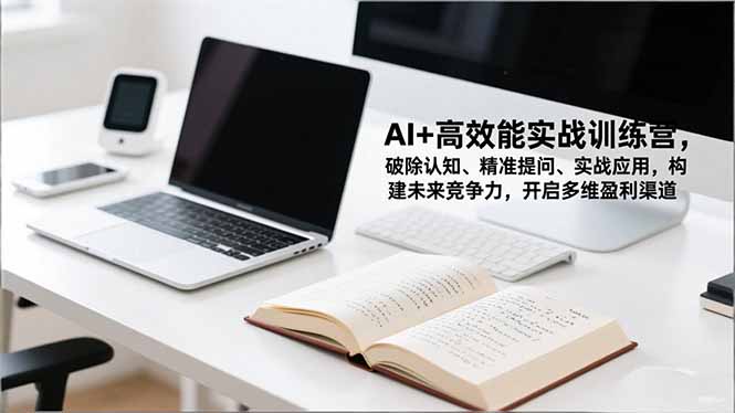AI+高效能实战训练营，破除认知、精准提问、实战应用，构建未来竞争力，开启多维盈利渠道|HOOK协议网