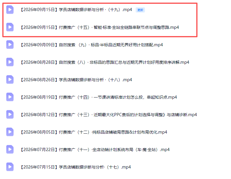 2026淘宝电商终局之战VIP课-更新0920：自然搜索+直通车+无界+精准人群，系统掌握测款动销与全店推广布局方法|一人科技OPC聚合软件