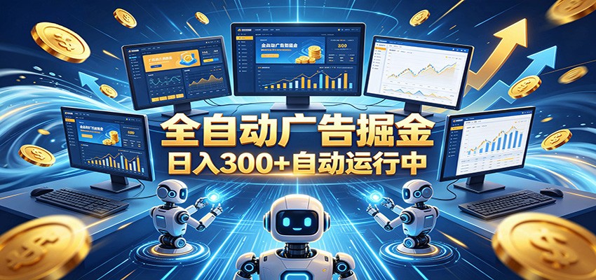 自动广告G机，日入300+，正规平台，广告浏览获益，时间自由，适合各类人群日常增收|一人科技公司导航