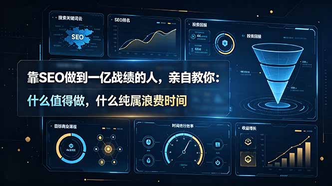 靠SEO做到一亿战绩的人，亲自教你：什么值得做，什么纯属浪费时间【原创双语字幕】|一人科技OPC聚合软件