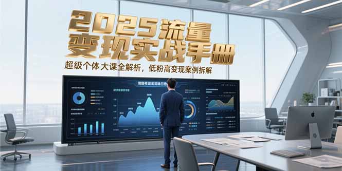 2025流量变现实战手册，超级个体大课全解析，低粉高变现案例拆解|HOOK协议网