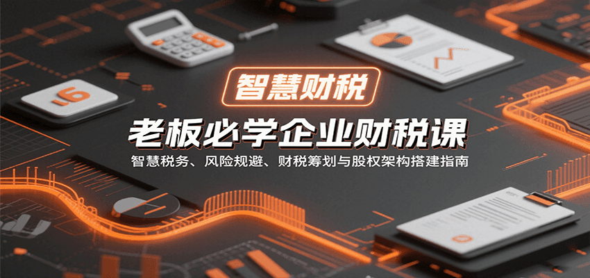 老板必学企业财税课：智慧税务、风险规避、财税筹划与股权架构搭建指南|HOOK协议网