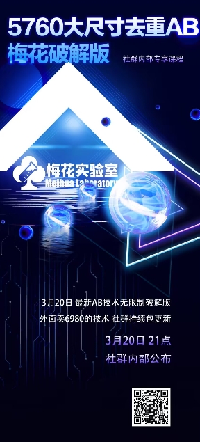 视频号连怼玩法-5760大尺寸去重AB技术-梅花实验室社群专享|HOOK协议网