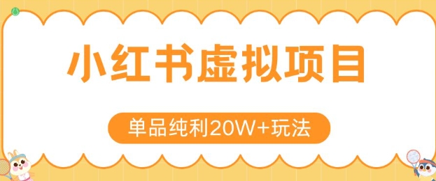 小红书卖虚拟产品，单品纯利20W+玩法分享，4节系列课程|HOOK协议网