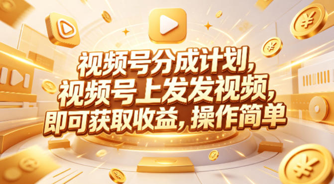 视频号分成计划，599元众筹的Red团队课程，视频号上发发视频，即可获取收益，操作简单|协议软件打粉软件
