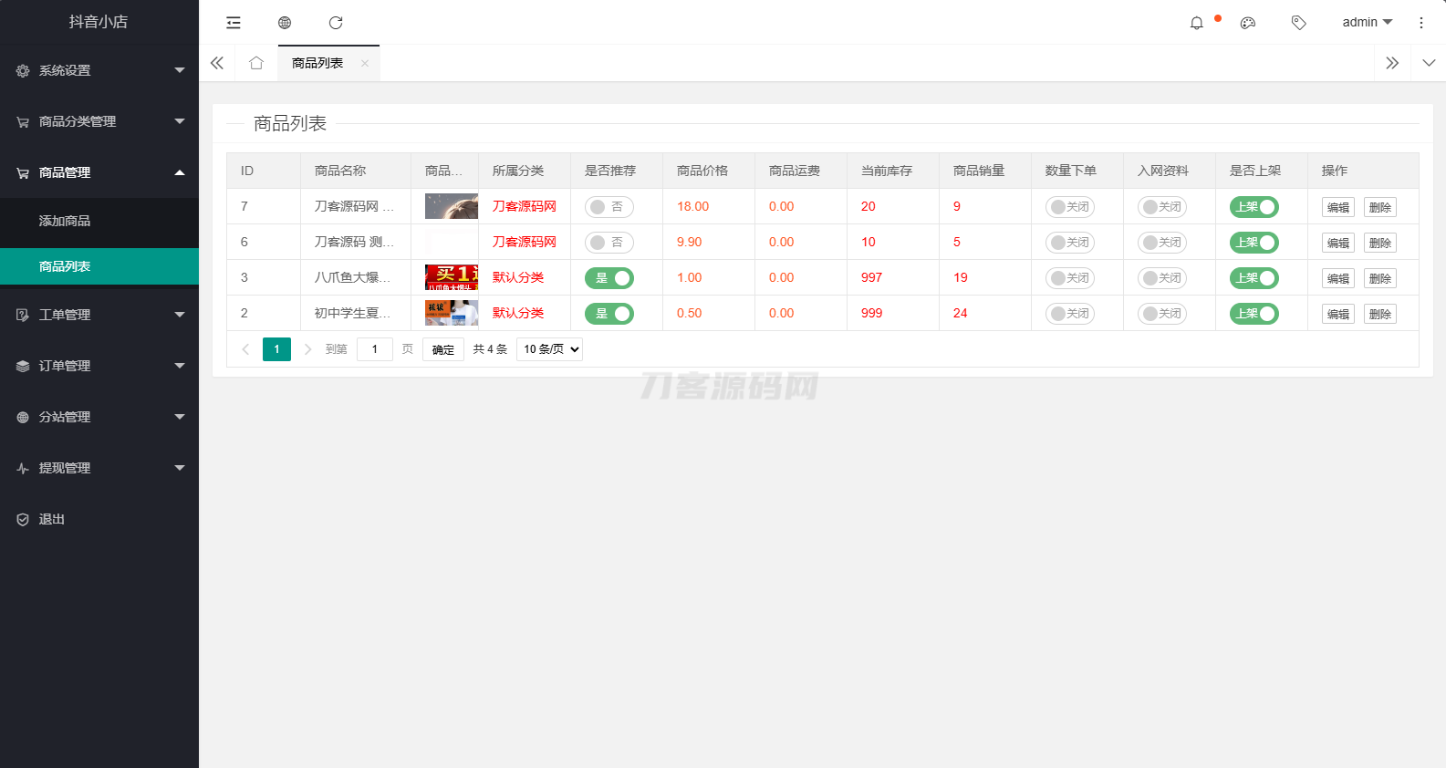 全新完整版H5商城系统源码 亲测 附教程|HOOK协议网
