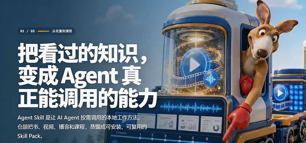 图片[2]|全网走红！GitHub上6.7K Star的开源项目，把任何书、长视频、播客蒸馏成AI工具，值得收藏 cangjie-skill|一人科技OPC聚合软件