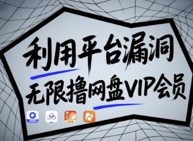 利用平台漏洞，无限撸网盘VIP会员，用户亲测有效!【漏洞原理+操作演示】|HOOK协议网