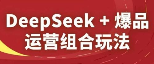 DeepSeek+爆品运营组合玩法，2025淘系精品课|HOOK协议网