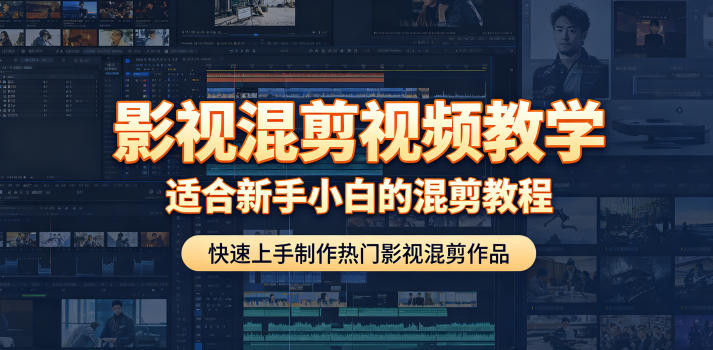 影视混剪视频教学，适合新手小白的混剪教程，快速上手制作热门影视混剪作品|一人科技公司导航