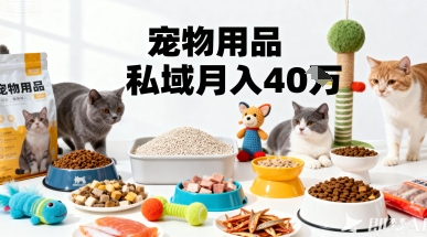 月变现40个！宠物用品私域运营的精准掘金之道玩法|HOOK协议网