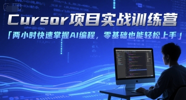 Cursor项目实战训练营，两小时快速掌握AI编程，零基础也能轻松上手|HOOK协议网