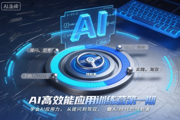 AI高效能应用训练营第一期，学会AI应用力，从提问到驾驭，做AI时代的领航者|HOOK协议网