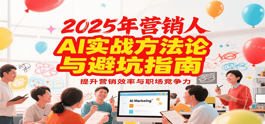 2025年营销实战方法论与避坑指南，利用AI提升营销效率与职场竞争力|HOOK协议网