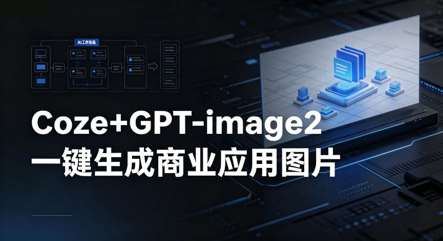 【Coze工作流搭建实操教程】coze+GPT-image2一键生成商业应用图片，全流程保姆级教学|一人科技公司导航