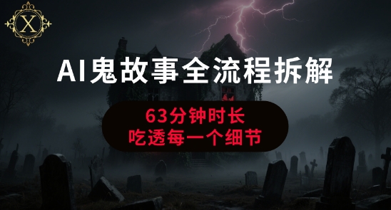 AI鬼故事从0到1全流程拆解，非常详细，全是干货|HOOK协议网