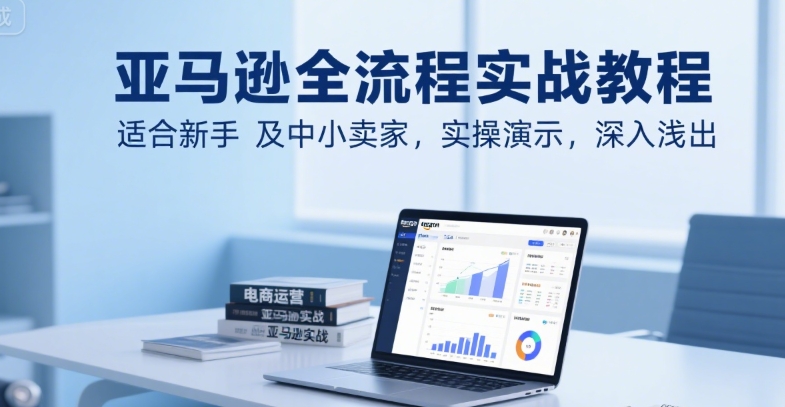 亚马逊全流程实战教程，适合新手及中小卖家，实操演示，深入浅出|HOOK协议网