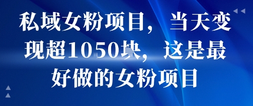 私域女粉项目，当天变现超1k，这是最好做的女粉项目，可放大操作|HOOK协议网