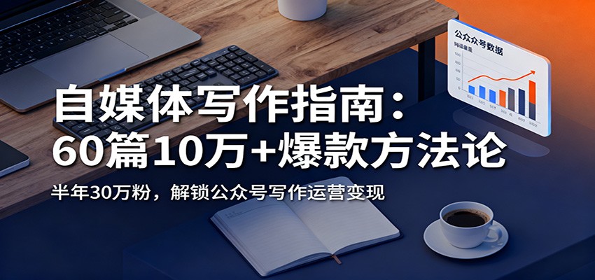 自媒体写作指南：60篇10万+爆款方法论，半年30万粉，解锁公众号写作运营变现|HOOK协议网