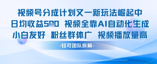 视频号分成计划又一新玩法火爆日均收益5张|HOOK协议网