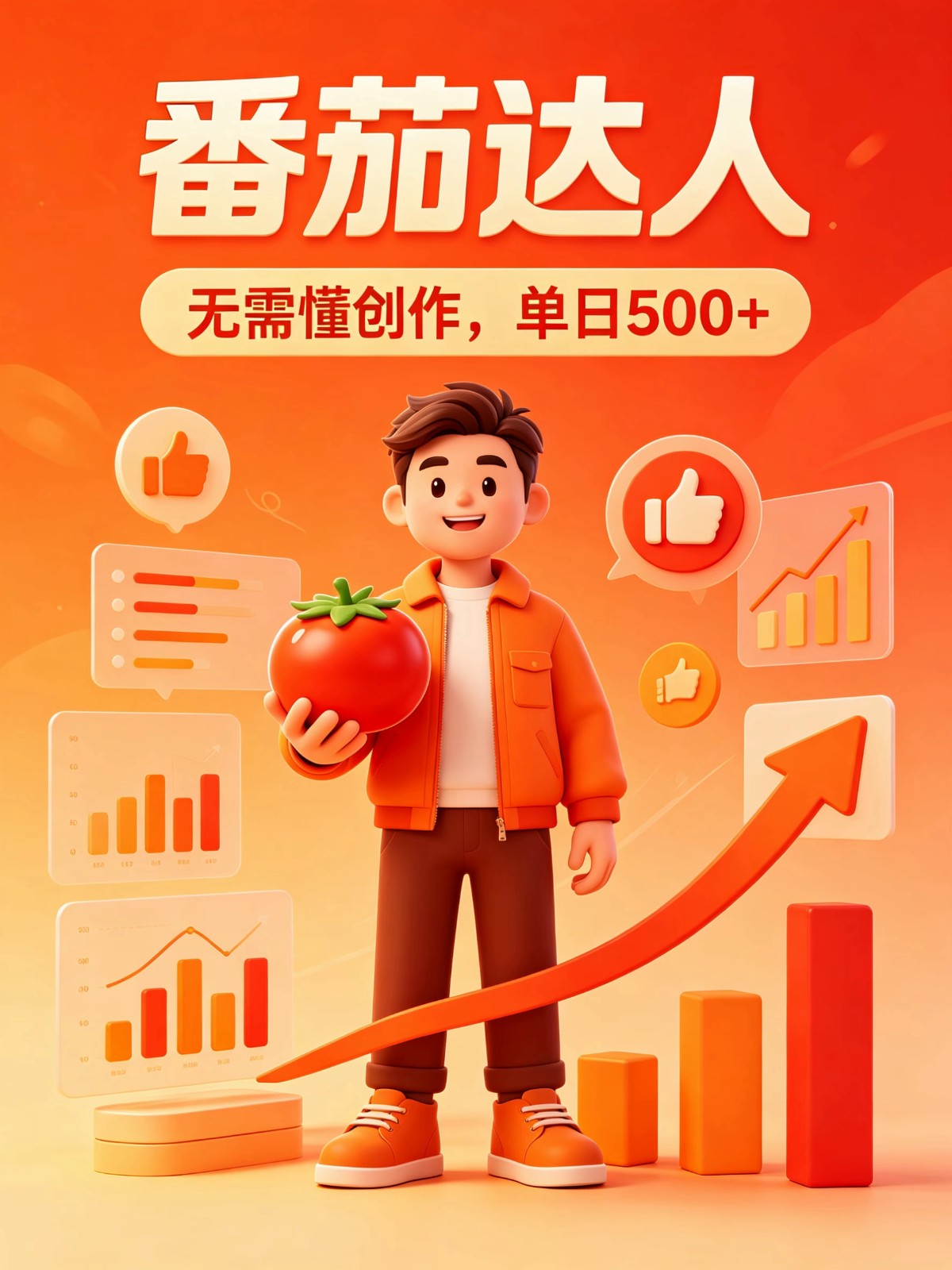 番茄小说达人全自动变现，普通人轻松日入500+|一人科技OPC聚合软件