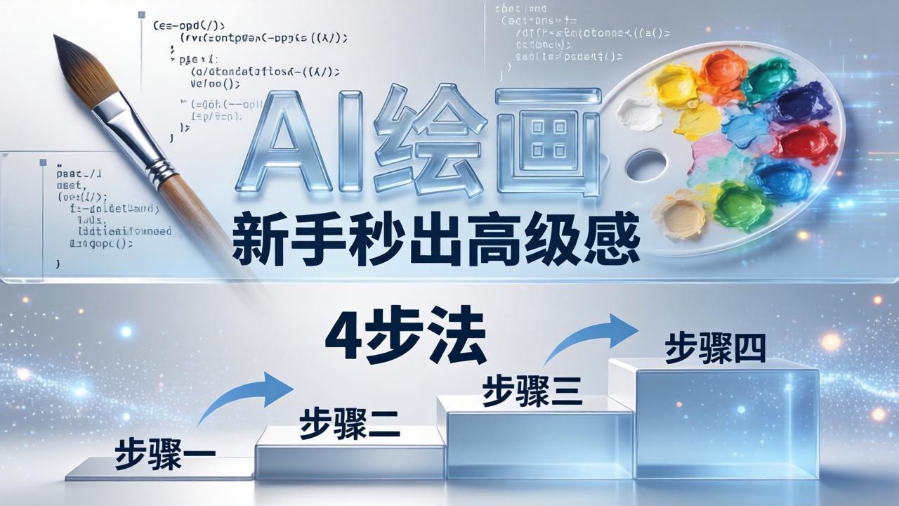 AI绘画入门别再硬磕了！即梦4步法：万能提示词公式+BRTR框架，新手秒出高级感|协议软件打粉软件